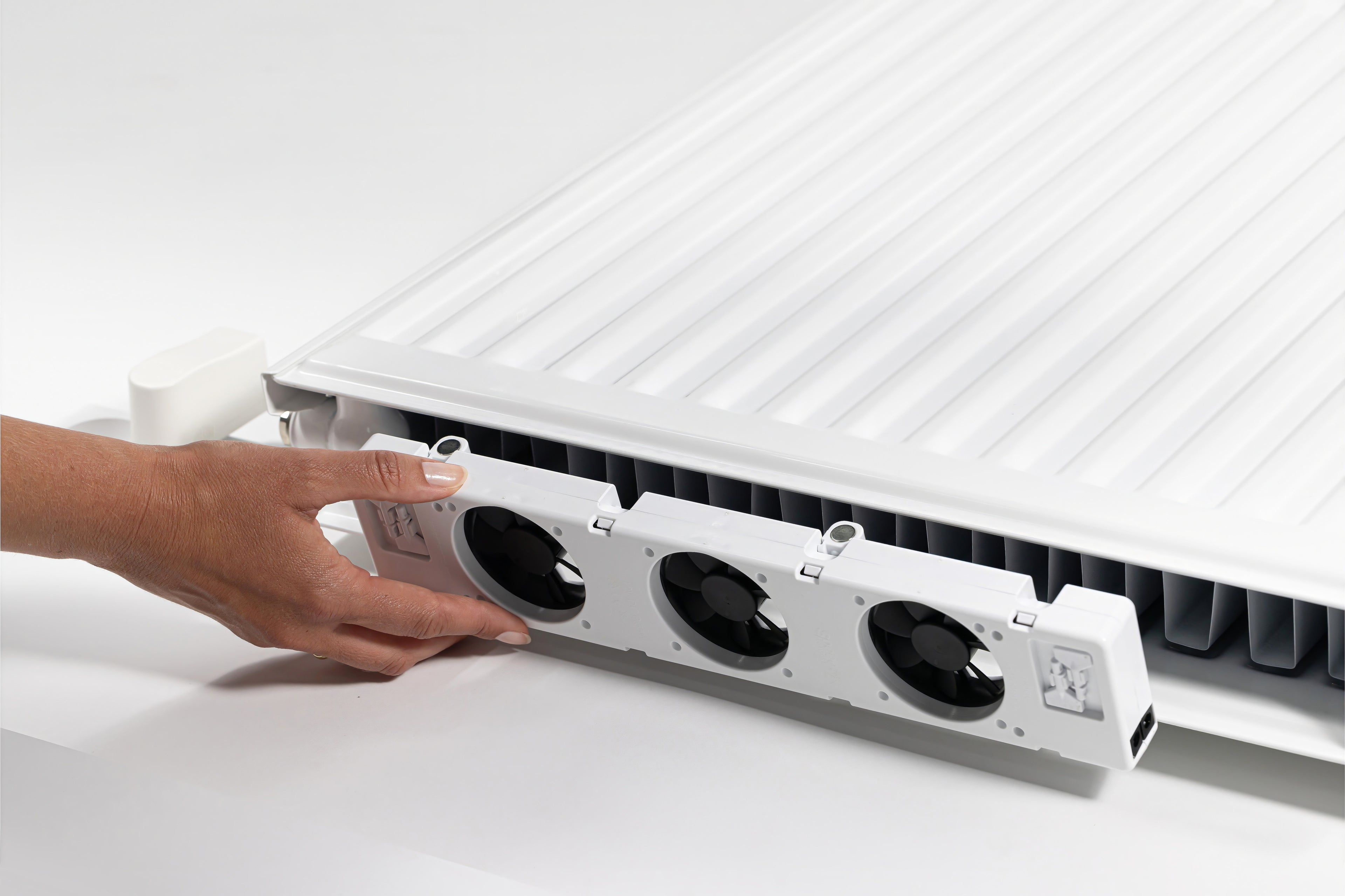 SpeedComfort Heizkörperventilator Mono-Set mit Automatic Sensor weiß