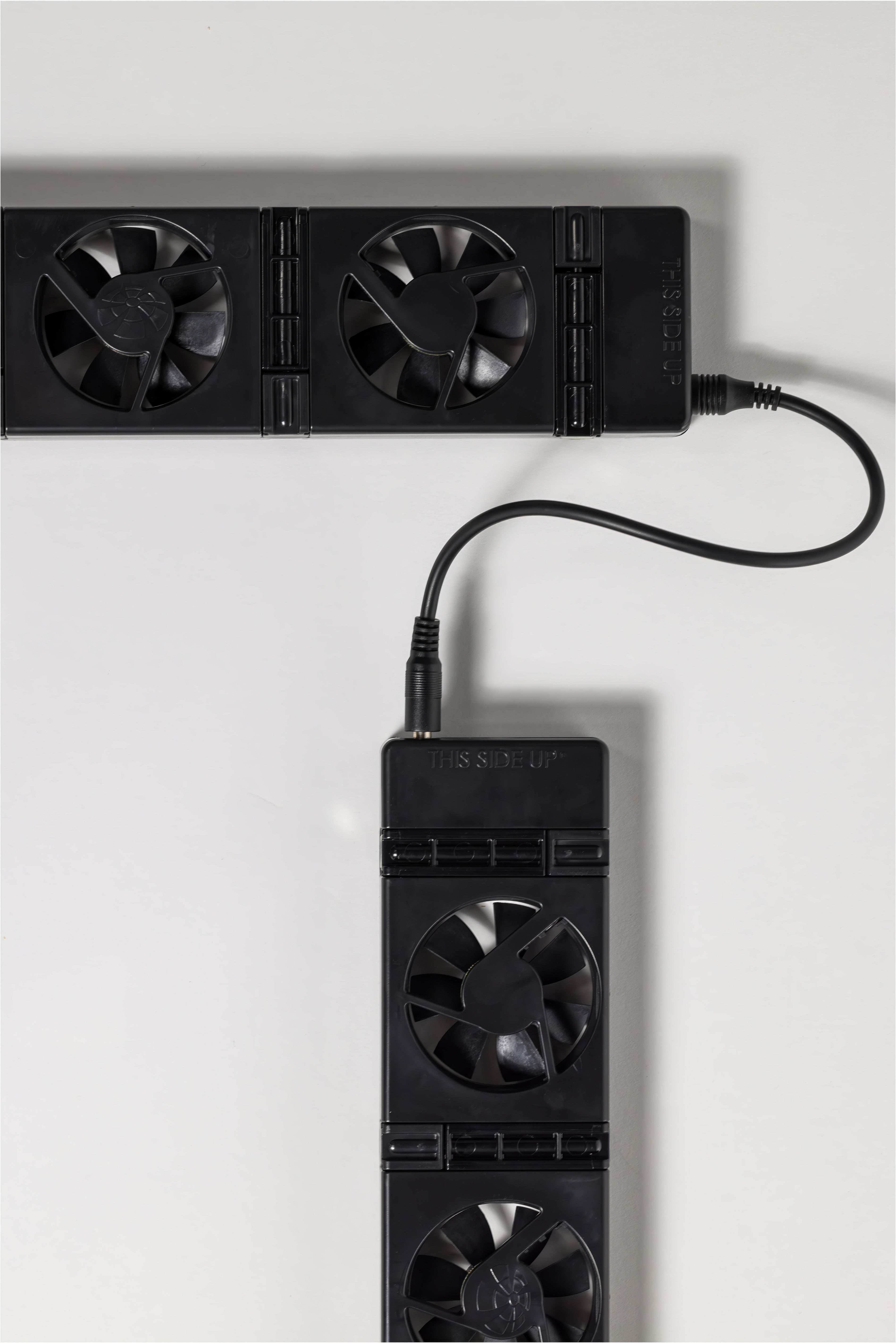 SpeedComfort Heizkörperventilator Duo-Set mit Automatic Sensor schwarz