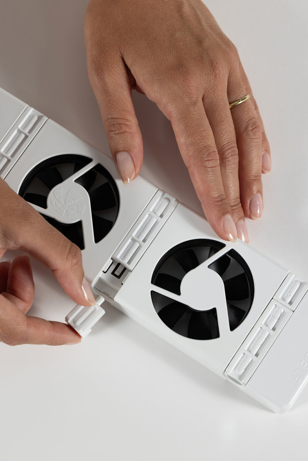 SpeedComfort Heizkörperventilator Mono-Set mit Automatic Sensor weiß