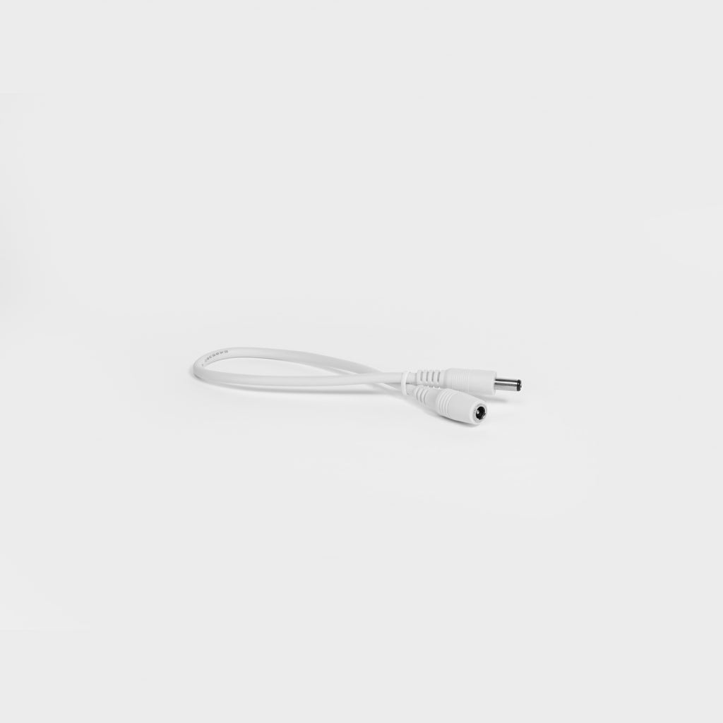 Koppelkabel 30cm wit