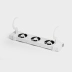 Set de crochets de fixation SpeedComfort – radiateur à éléments blancs