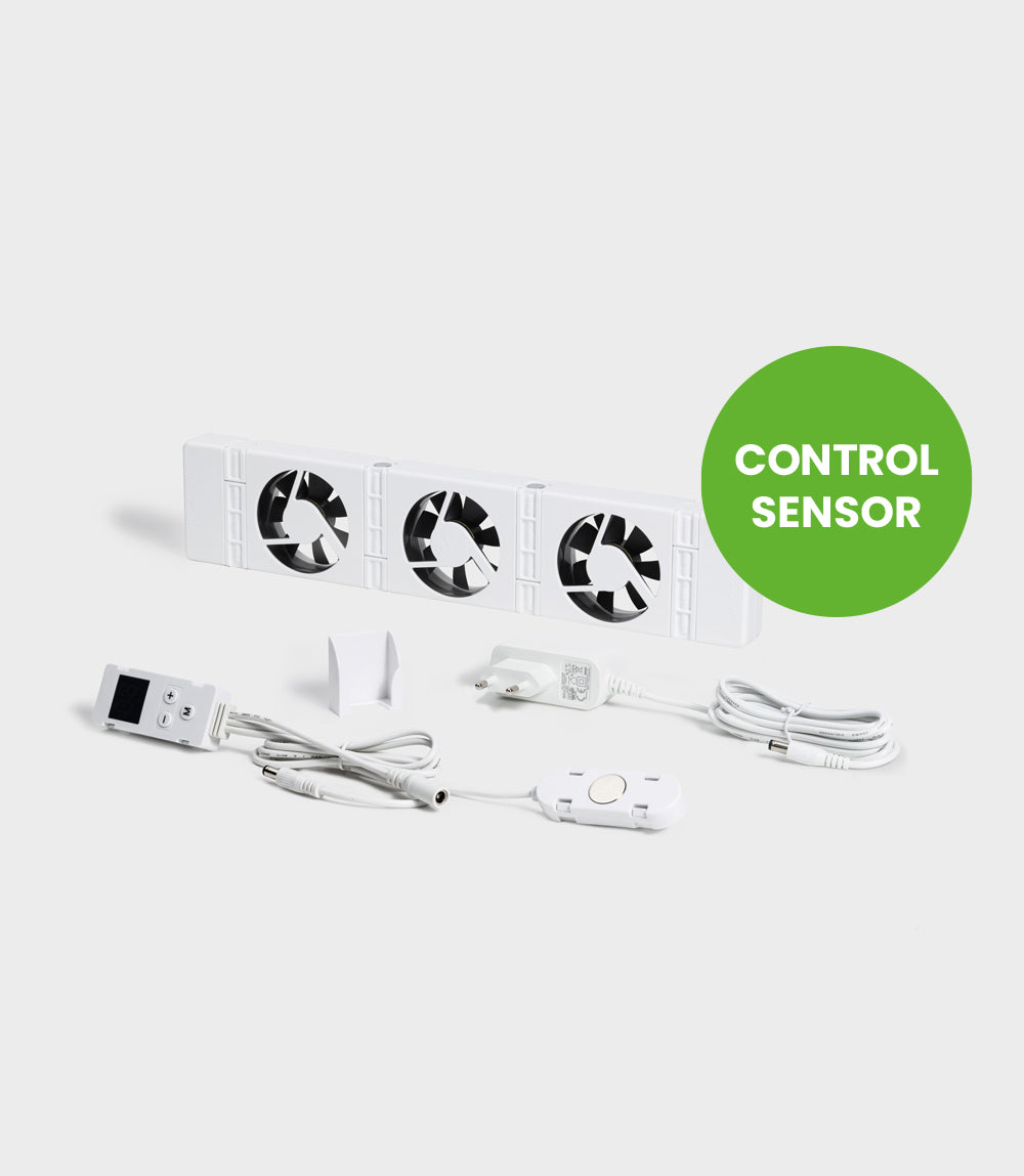 SpeedComfort Heizkörperventilator Mono Set mit Control Sensor