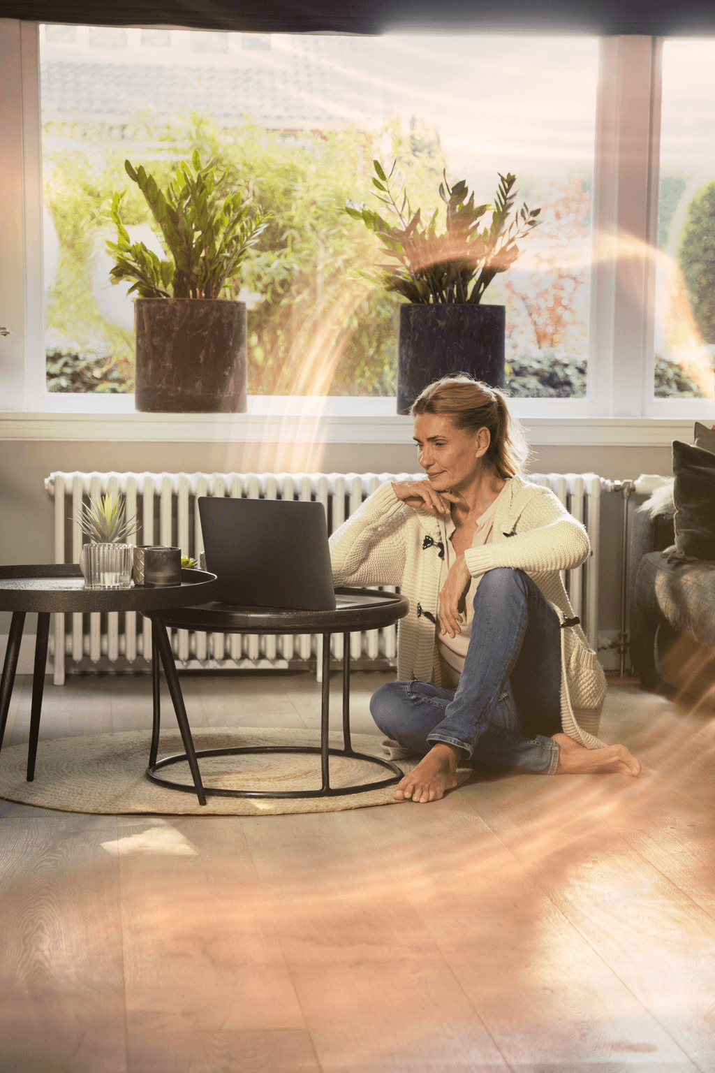 SpeedComfort Heizkörperventilator Duo-Set mit Automatic Sensor weiß