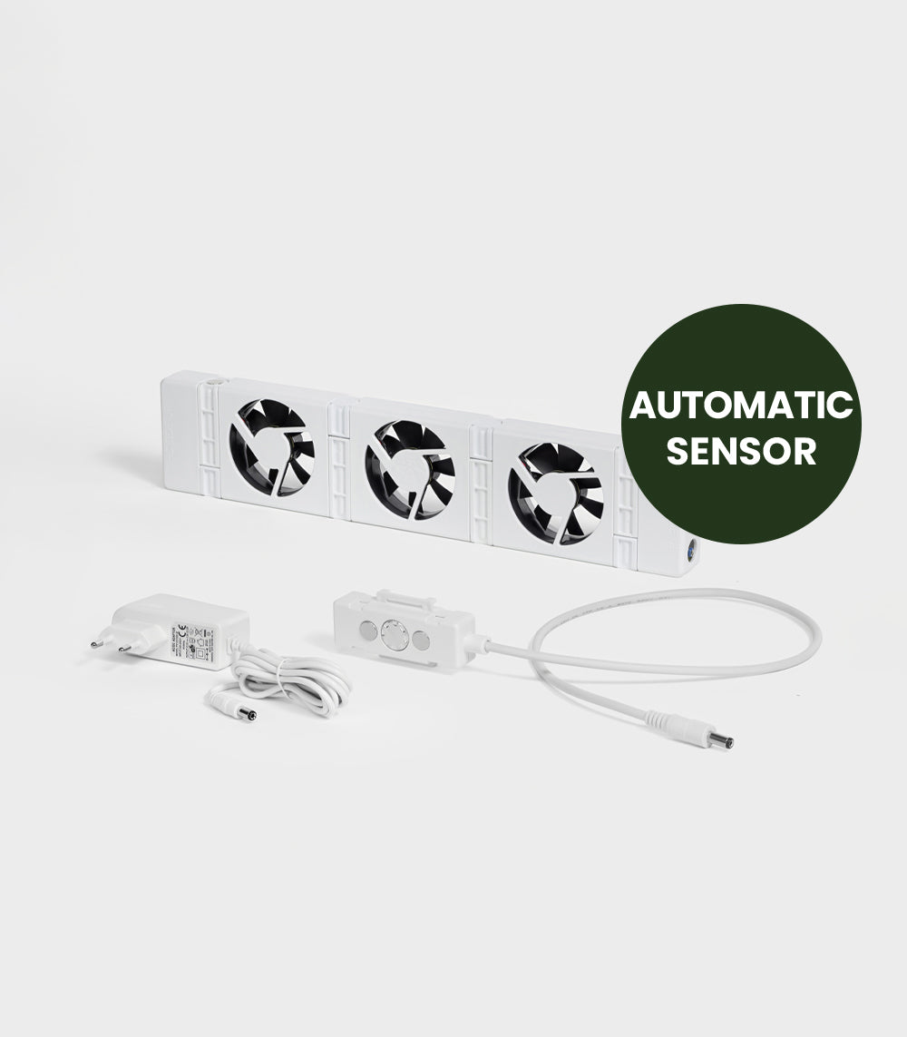 SpeedComfort Heizkörperventilator Mono-Set mit Automatic Sensor weiß
