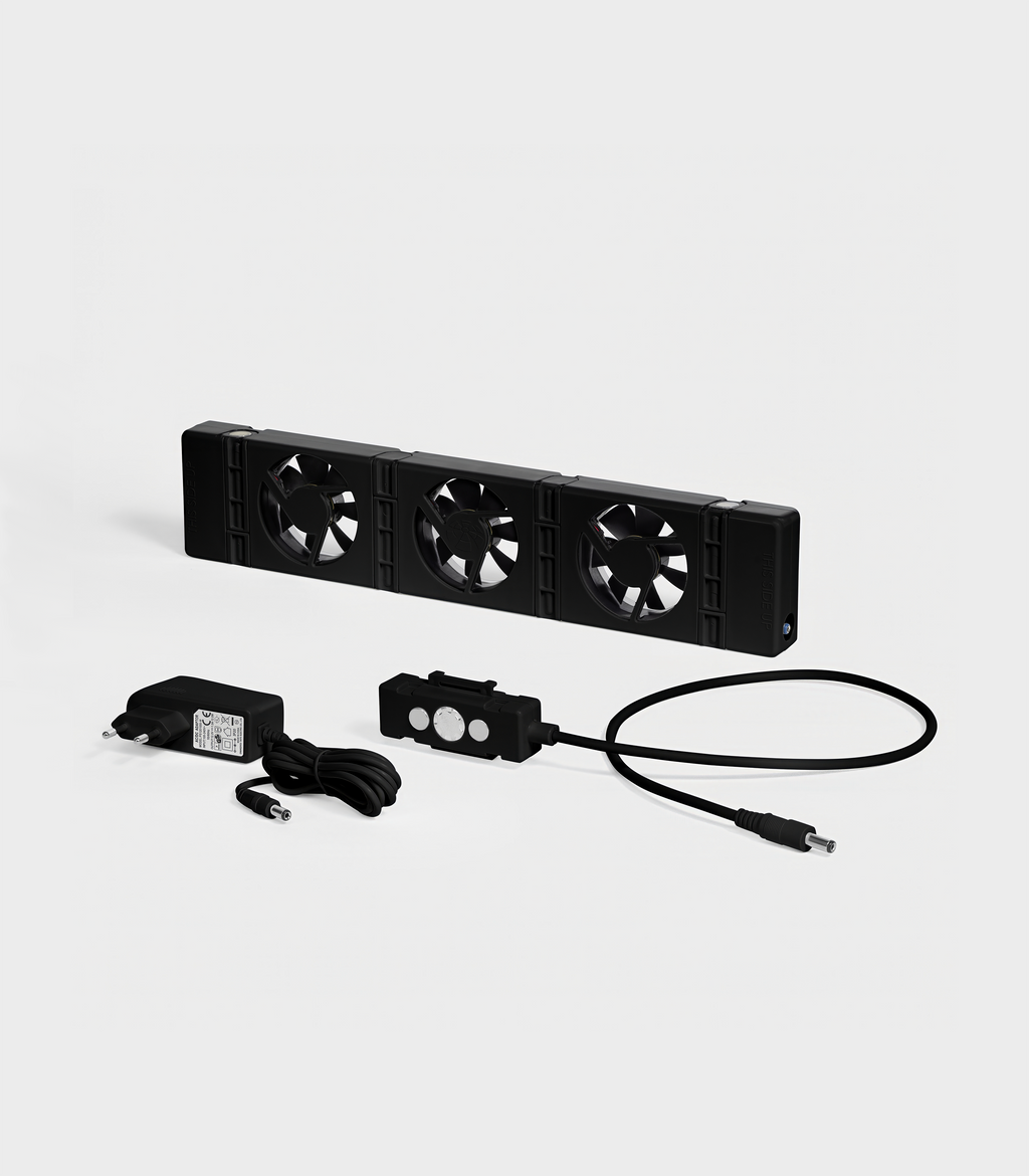 SpeedComfort Heizkörperventilator Mono-Set mit Automatic Sensor schwarz