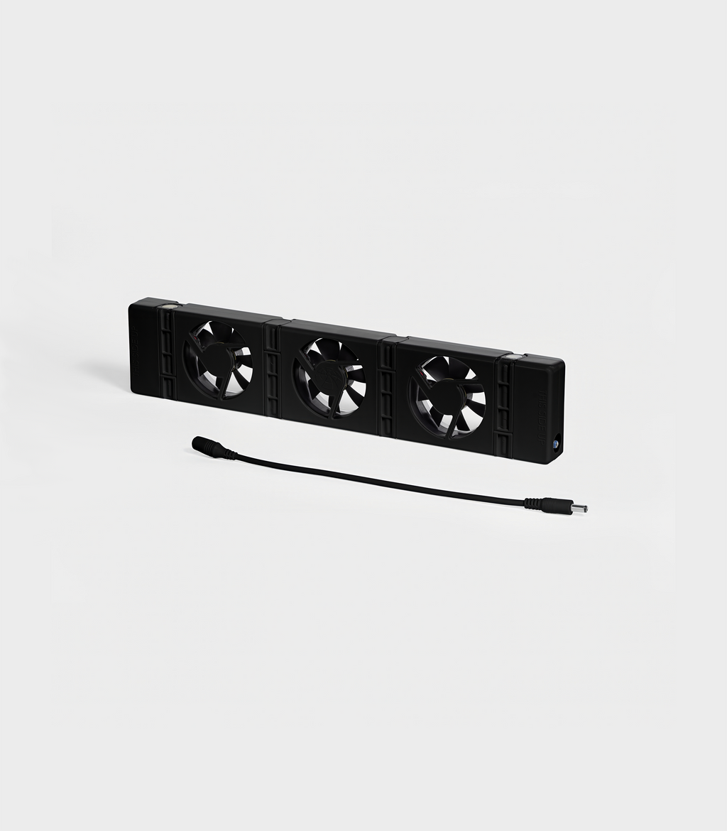 SpeedComfort radiatorventilator extensieset zwart