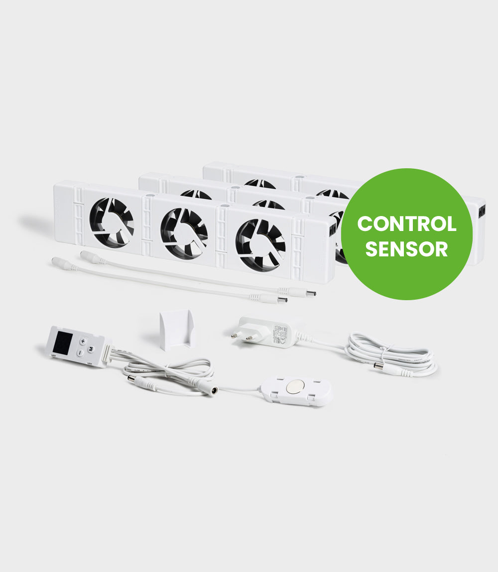 SpeedComfort Heizkorperventilator Trio Set mit Control Sensor